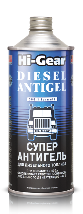 HG3427 Суперантигель для дизтоплива DIESEL ANTIGEL (на 500мл) 946мл