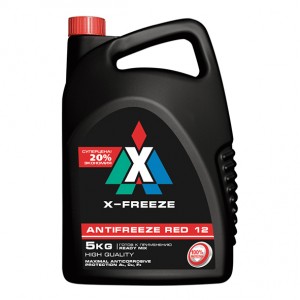 Антифриз X-Freeze Red (красный)  5кг Дзержинск