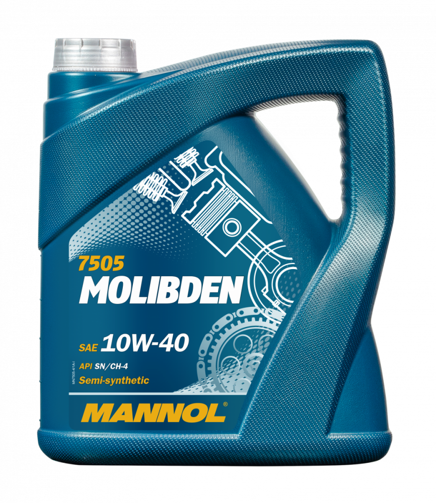 MANNOL MOLIBDEN 10w40 п/синт   4л