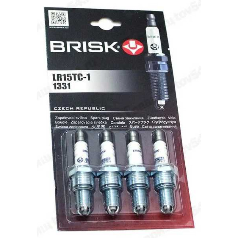 Свечи BRISK EXTRA LR15TC-1 (8кл. инж. трехэлектродные )  1331