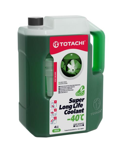 Антифриз TOTACHI SUPER LONG LIFE COOLANT Green -40C 4л