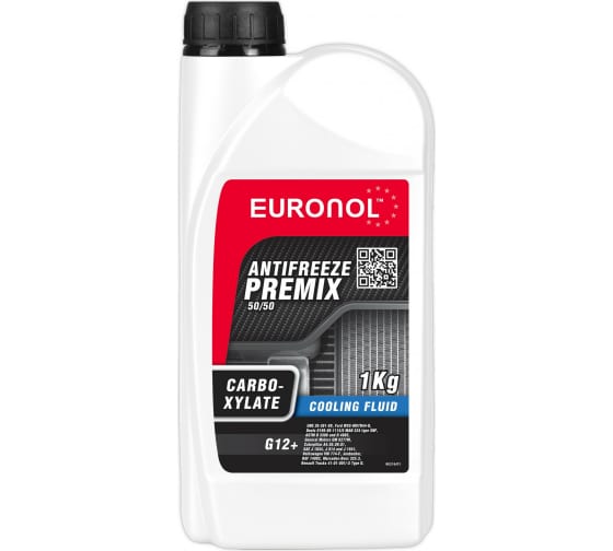 Антифриз EURONOL CARBOXYLATE READY G12+ 1л