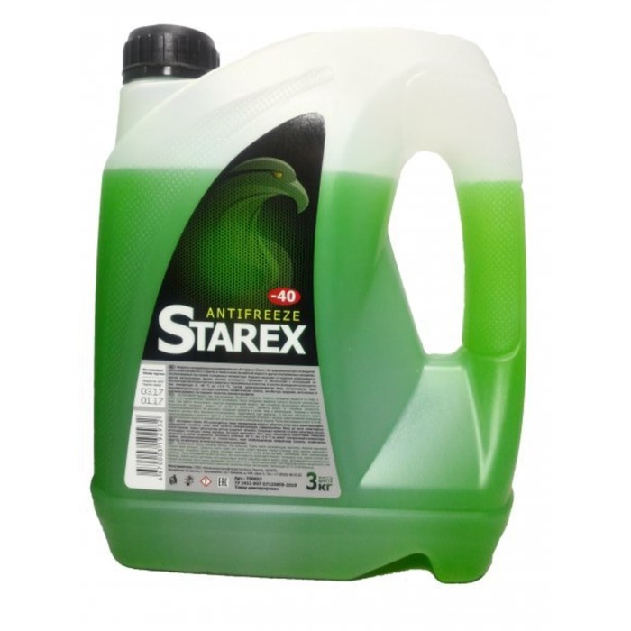 Антифриз STAREX Green 3кг