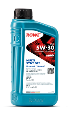 ROWE HIGHTEC MULTI SYNT DPF 5W30 1л (синт)