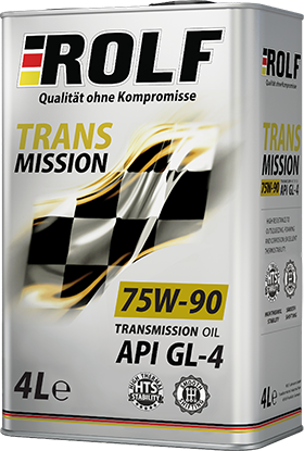 ROLF Transmission SAE 75W90, API GL-4 4л (п/синт)