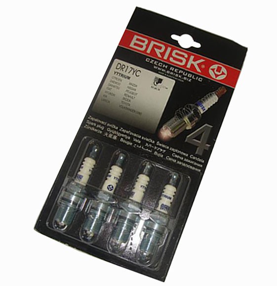 Свечи BRISK SUPER DR 17 YC (ГАЗ-3110; (дв.406)