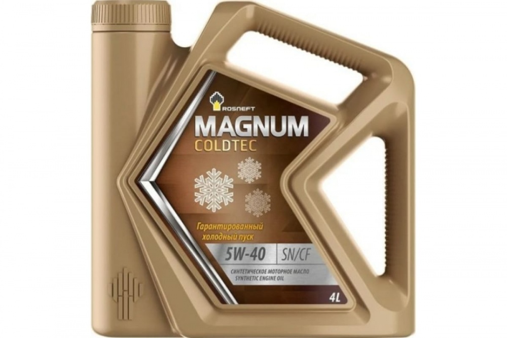 РОСНЕФТЬ Magnum Coldtec 5W40 4л (синт)