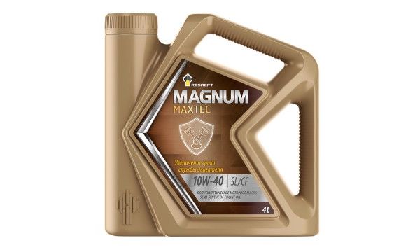 РОСНЕФТЬ Magnum Maxtec 10W40 4л (п/синт)