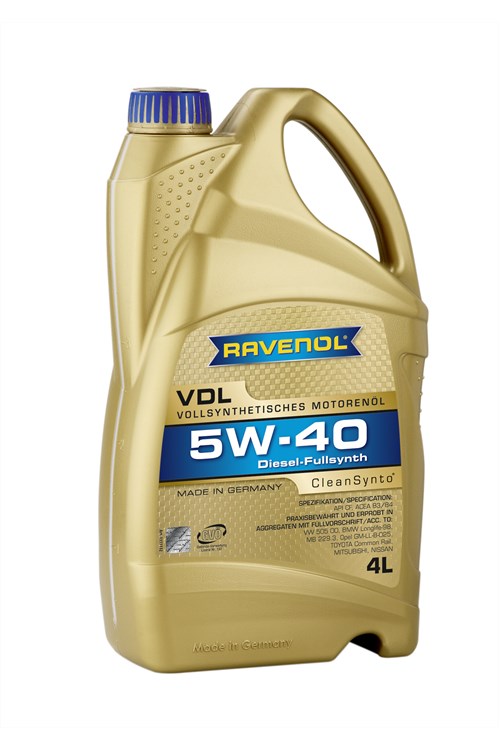 RAVENOL VDL 5W40  4л (синт.)