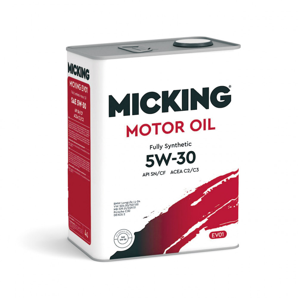 Micking Motor Oil EVO1 5W30 API SN/CF ACEA C2/C3 4л