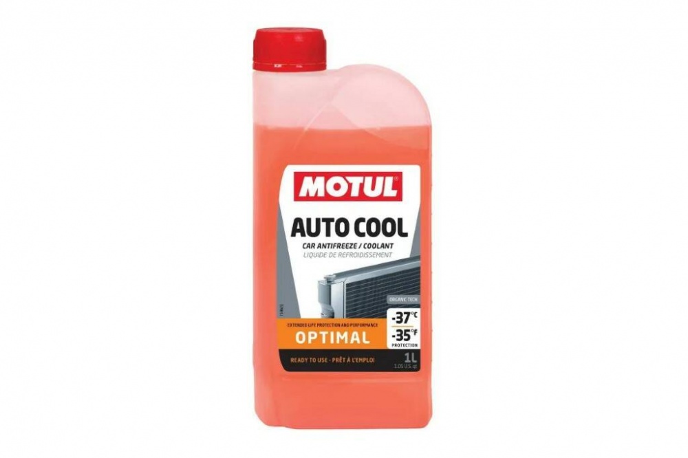 Антифриз MOTUL AUTO COOL OPTIMAL 1л RU (оранжевый)