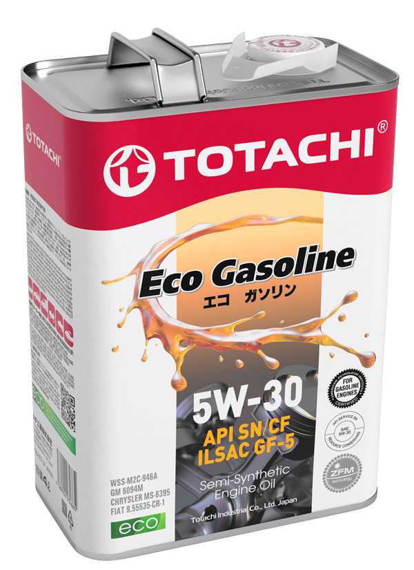 TOTACHI  Eco  Gasoline  Semi-Synthetic  SN/CF  5W30   4л 10804