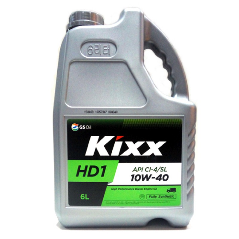 Kixx HD1 10W40 CI-4 4л (E7) (синт) для дизелей